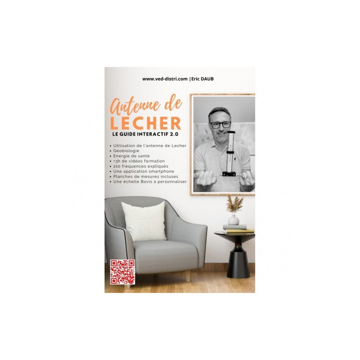 ANTENNE DE LECHER EDD + Livre ANTENNE DE LECHER LE GUIDE INTERACTIF 2.0 PAR ERIC DAUB