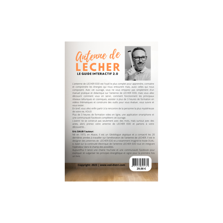 ANTENNE DE LECHER EDD + Livre ANTENNE DE LECHER LE GUIDE INTERACTIF 2.0 PAR ERIC DAUB
