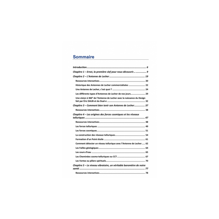 ANTENNE DE LECHER EDD + Livre ANTENNE DE LECHER LE GUIDE INTERACTIF 2.0 PAR ERIC DAUB